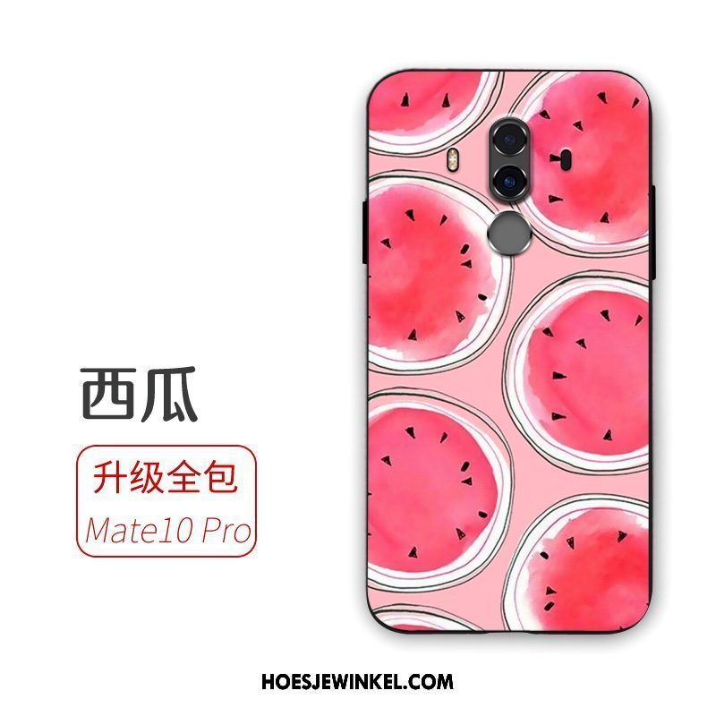 Huawei Mate 10 Pro Hoesje Hanger Zacht Groen, Huawei Mate 10 Pro Hoesje Anti-fall Bescherming