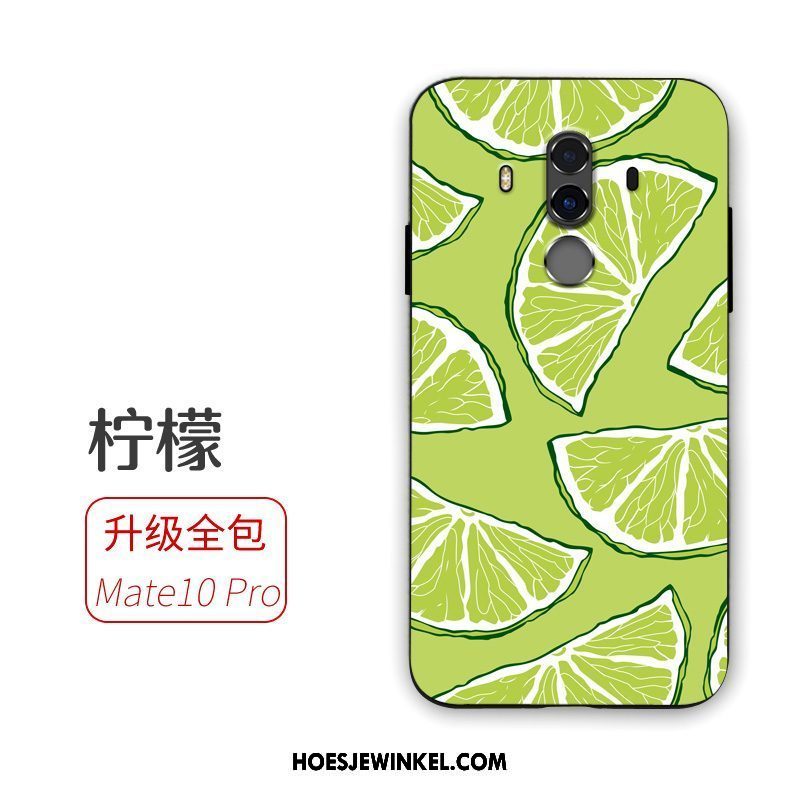 Huawei Mate 10 Pro Hoesje Hanger Zacht Groen, Huawei Mate 10 Pro Hoesje Anti-fall Bescherming