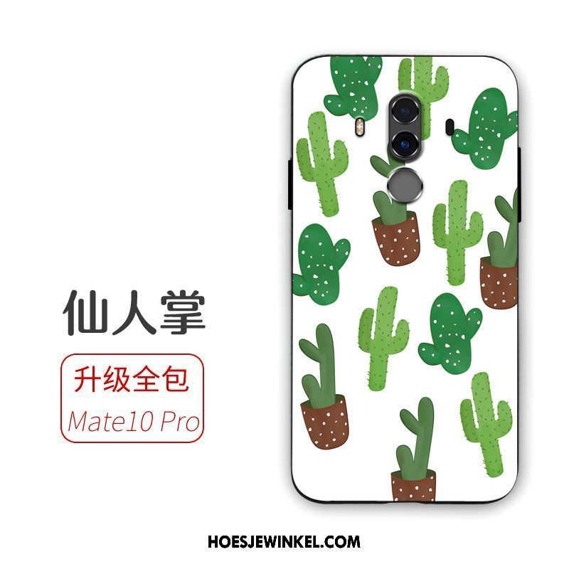 Huawei Mate 10 Pro Hoesje Hanger Zacht Groen, Huawei Mate 10 Pro Hoesje Anti-fall Bescherming