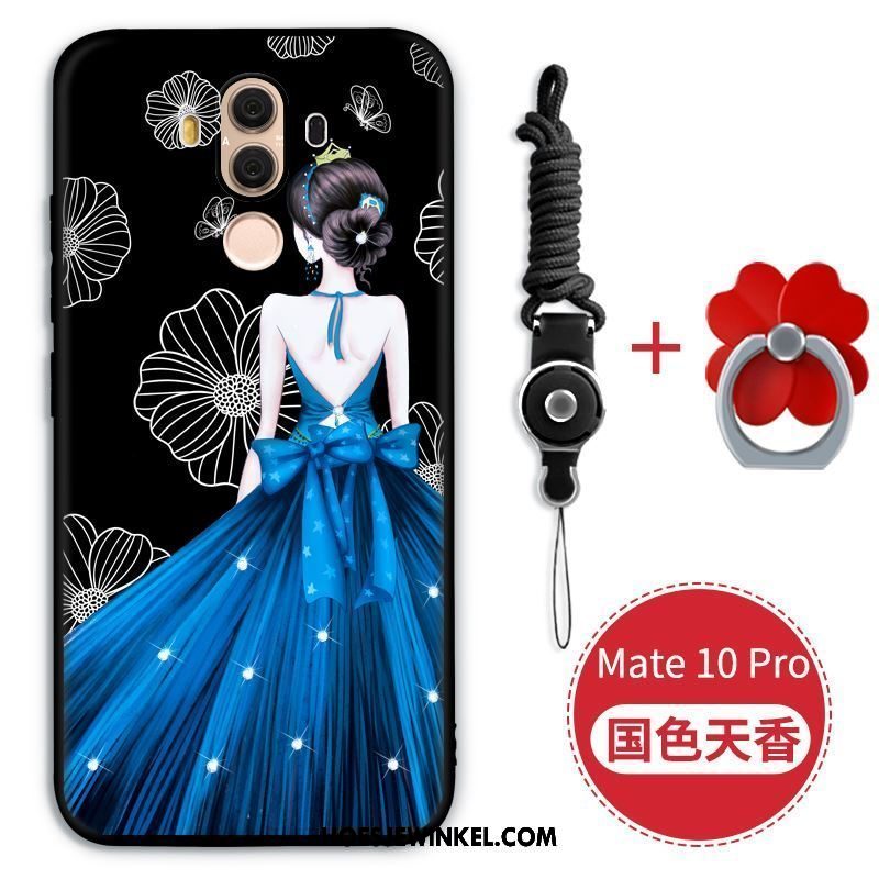 Huawei Mate 10 Pro Hoesje Mobiele Telefoon Bescherming Rood, Huawei Mate 10 Pro Hoesje Hoes Zacht