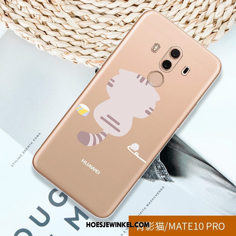 Huawei Mate 10 Pro Hoesje Mobiele Telefoon Doorzichtig Anti-fall, Huawei Mate 10 Pro Hoesje Bescherming All Inclusive