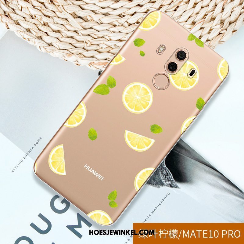 Huawei Mate 10 Pro Hoesje Mobiele Telefoon Doorzichtig Anti-fall, Huawei Mate 10 Pro Hoesje Bescherming All Inclusive