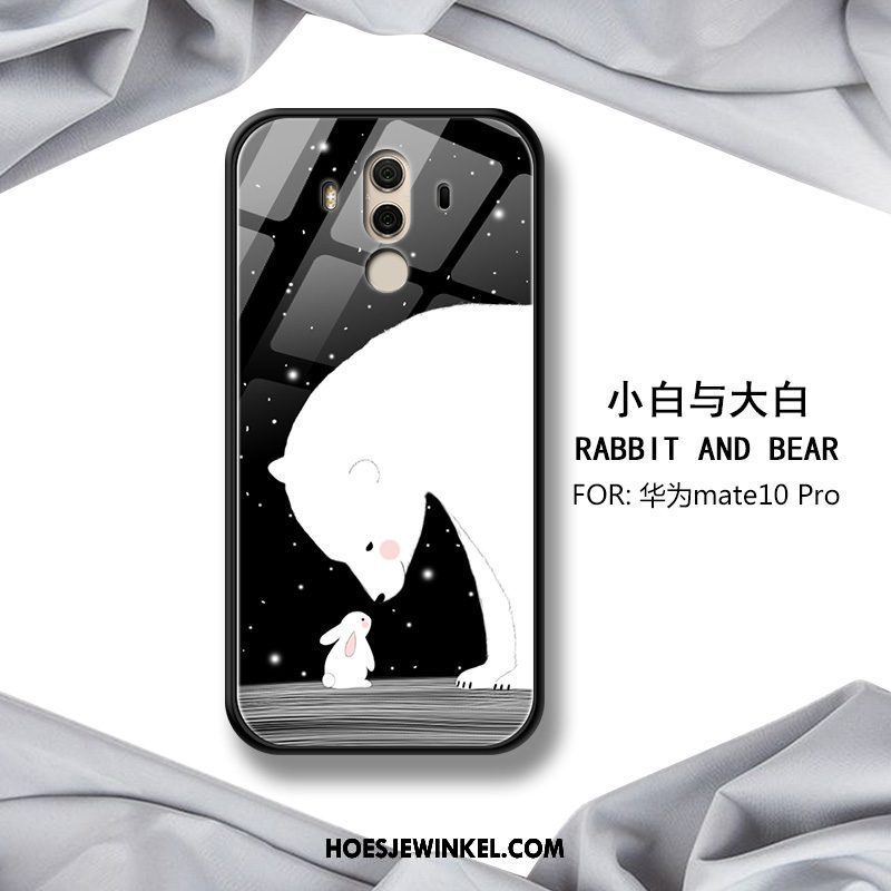 Huawei Mate 10 Pro Hoesje Mobiele Telefoon Hoes Bescherming, Huawei Mate 10 Pro Hoesje Anti-fall Beige