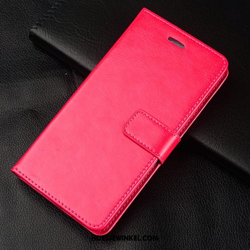 Huawei Mate 10 Pro Hoesje Rood Clamshell Bescherming, Huawei Mate 10 Pro Hoesje Mobiele Telefoon Zacht