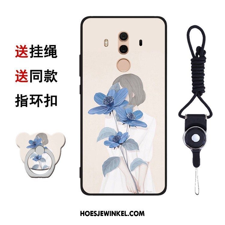 Huawei Mate 10 Pro Hoesje Siliconen Mobiele Telefoon Blauw, Huawei Mate 10 Pro Hoesje Hoes