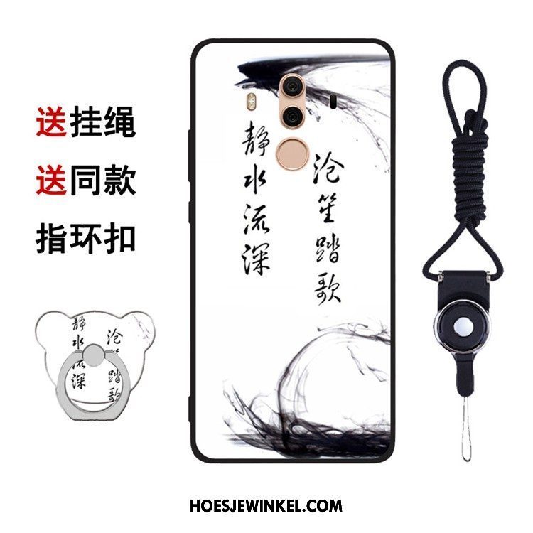 Huawei Mate 10 Pro Hoesje Siliconen Mobiele Telefoon Blauw, Huawei Mate 10 Pro Hoesje Hoes