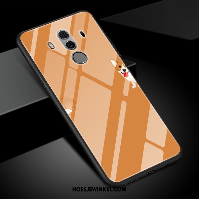 Huawei Mate 10 Pro Hoesje Spotprent Mobiele Telefoon Groen, Huawei Mate 10 Pro Hoesje Zacht Bescherming