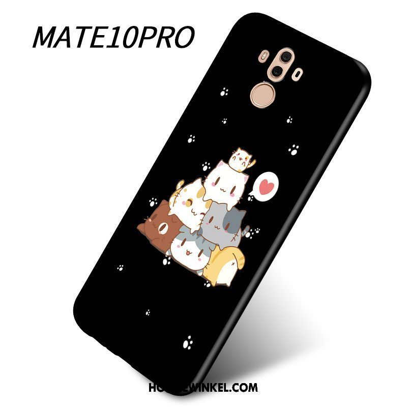 Huawei Mate 10 Pro Hoesje Zacht Persoonlijk Zwart, Huawei Mate 10 Pro Hoesje Trend Mobiele Telefoon