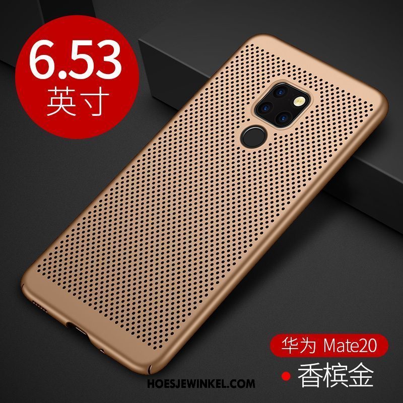 Huawei Mate 20 Hoesje All Inclusive Goud Hoes, Huawei Mate 20 Hoesje Lange Schrobben