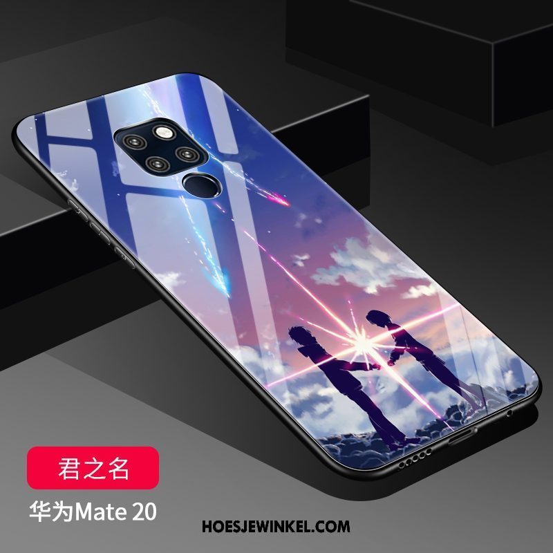 Huawei Mate 20 Hoesje All Inclusive Scheppend Anti-fall, Huawei Mate 20 Hoesje Hard Siliconen