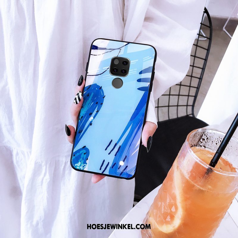 Huawei Mate 20 Hoesje Anti-fall Mobiele Telefoon Persoonlijk, Huawei Mate 20 Hoesje Blauw All Inclusive