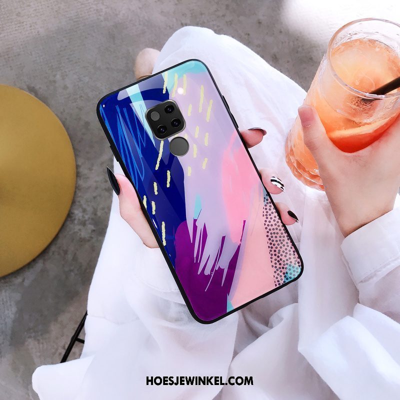 Huawei Mate 20 Hoesje Anti-fall Mobiele Telefoon Persoonlijk, Huawei Mate 20 Hoesje Blauw All Inclusive