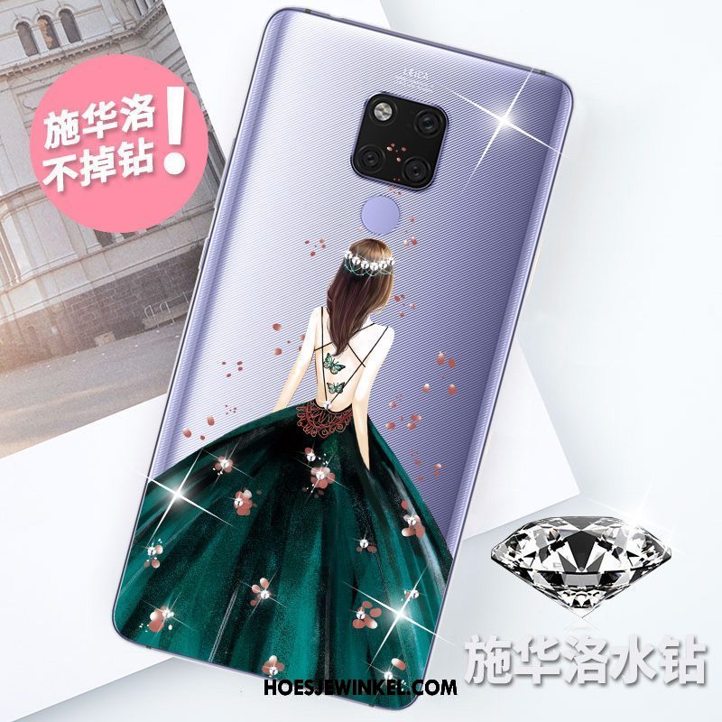 Huawei Mate 20 Hoesje Hoes Mobiele Telefoon Siliconen, Huawei Mate 20 Hoesje Persoonlijk Scheppend