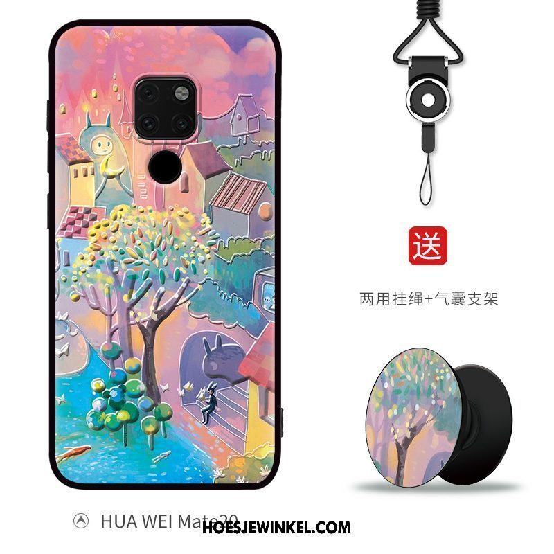 Huawei Mate 20 Hoesje Mobiele Telefoon Anti-fall Scheppend, Huawei Mate 20 Hoesje All Inclusive Lovers