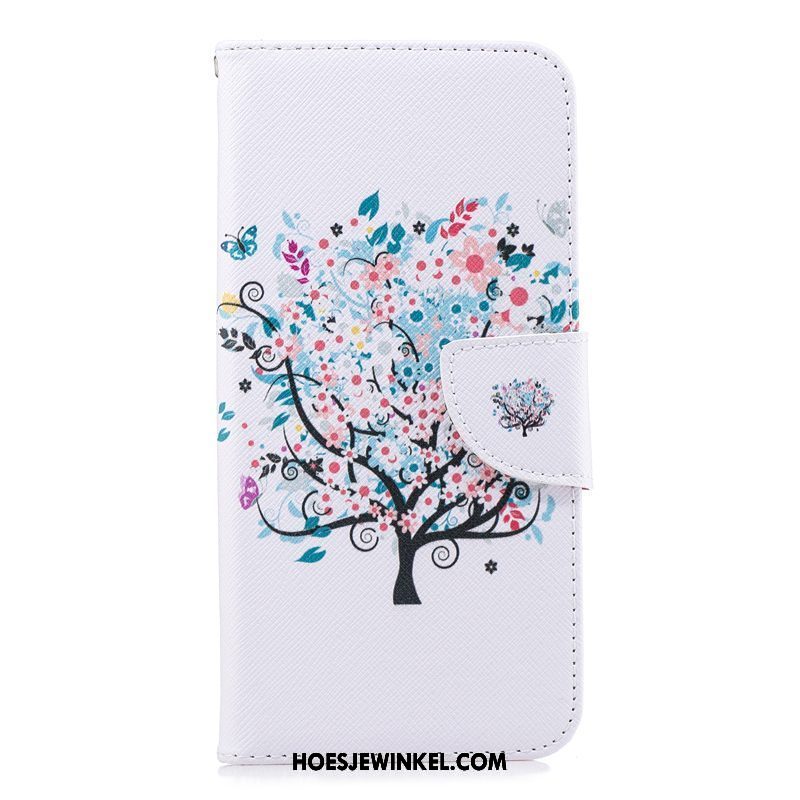 Huawei Mate 20 Hoesje Mooie Folio Mobiele Telefoon, Huawei Mate 20 Hoesje Blauw Leren Etui