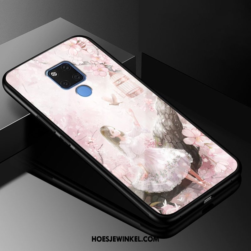 Huawei Mate 20 Hoesje Persoonlijk Purper Trendy Merk, Huawei Mate 20 Hoesje Scheppend All Inclusive