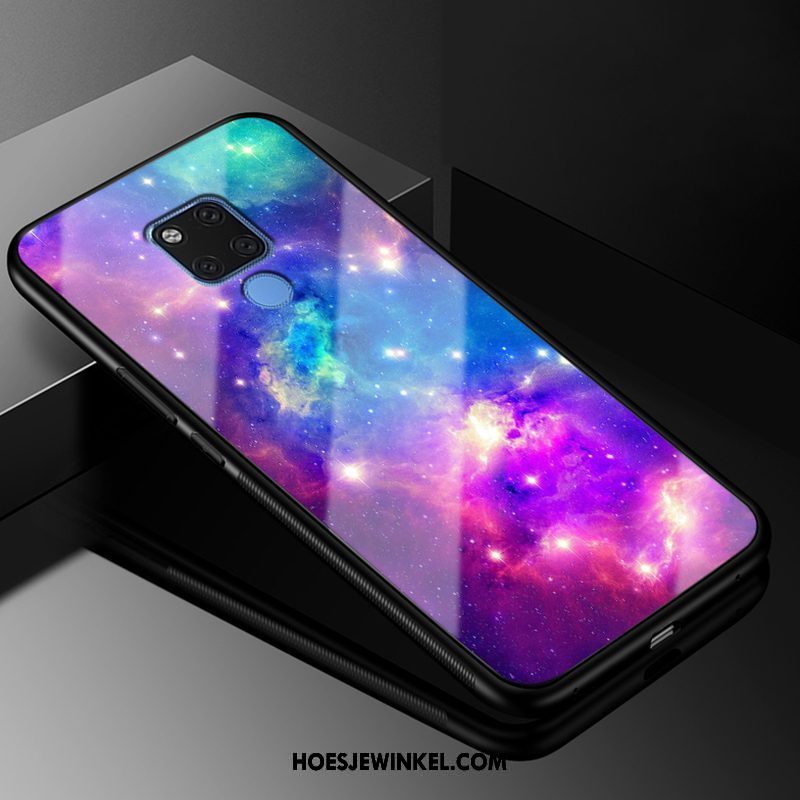 Huawei Mate 20 Hoesje Persoonlijk Purper Trendy Merk, Huawei Mate 20 Hoesje Scheppend All Inclusive