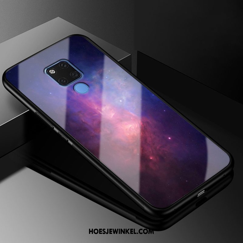 Huawei Mate 20 Hoesje Persoonlijk Purper Trendy Merk, Huawei Mate 20 Hoesje Scheppend All Inclusive