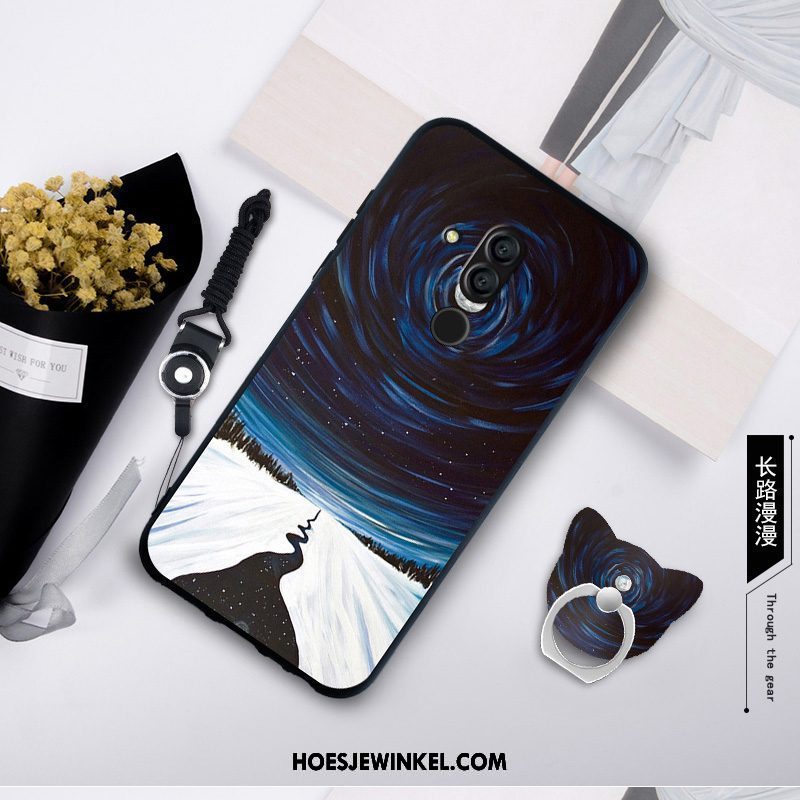 Huawei Mate 20 Lite Hoesje All Inclusive Anti-fall Roze, Huawei Mate 20 Lite Hoesje Mobiele Telefoon