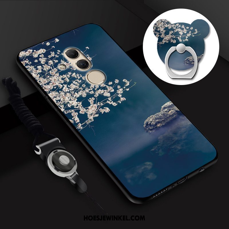 Huawei Mate 20 Lite Hoesje All Inclusive Hoes Geel, Huawei Mate 20 Lite Hoesje Bescherming Spotprent