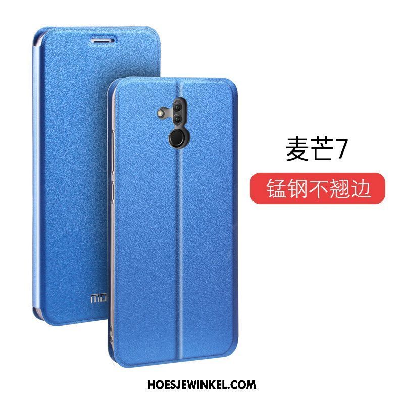 Huawei Mate 20 Lite Hoesje All Inclusive Mobiele Telefoon Leren Etui, Huawei Mate 20 Lite Hoesje Lichte En Dun Bescherming