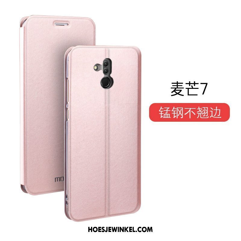 Huawei Mate 20 Lite Hoesje All Inclusive Mobiele Telefoon Leren Etui, Huawei Mate 20 Lite Hoesje Lichte En Dun Bescherming