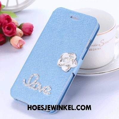 Huawei Mate 20 Lite Hoesje Clamshell Leren Etui Anti-fall, Huawei Mate 20 Lite Hoesje Hoes Rood