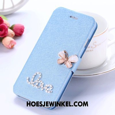 Huawei Mate 20 Lite Hoesje Clamshell Leren Etui Anti-fall, Huawei Mate 20 Lite Hoesje Hoes Rood