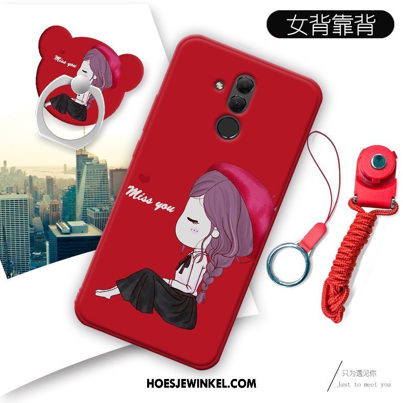 Huawei Mate 20 Lite Hoesje Hoes Zacht Hanger, Huawei Mate 20 Lite Hoesje Mobiele Telefoon Anti-fall