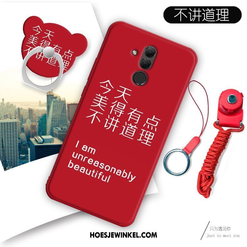 Huawei Mate 20 Lite Hoesje Hoes Zacht Hanger, Huawei Mate 20 Lite Hoesje Mobiele Telefoon Anti-fall