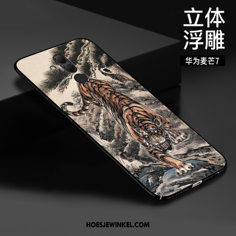 Huawei Mate 20 Lite Hoesje Mobiele Telefoon Bescherming Chinese Stijl, Huawei Mate 20 Lite Hoesje Driedimensionaal All Inclusive