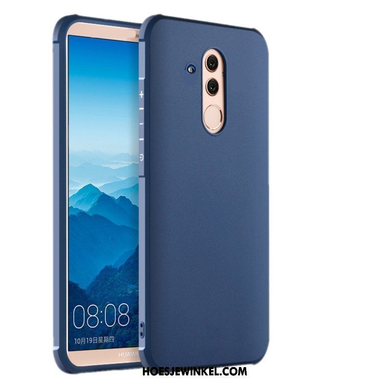 Huawei Mate 20 Lite Hoesje Reliëf Bescherming Gasbag, Huawei Mate 20 Lite Hoesje Hoes Zacht