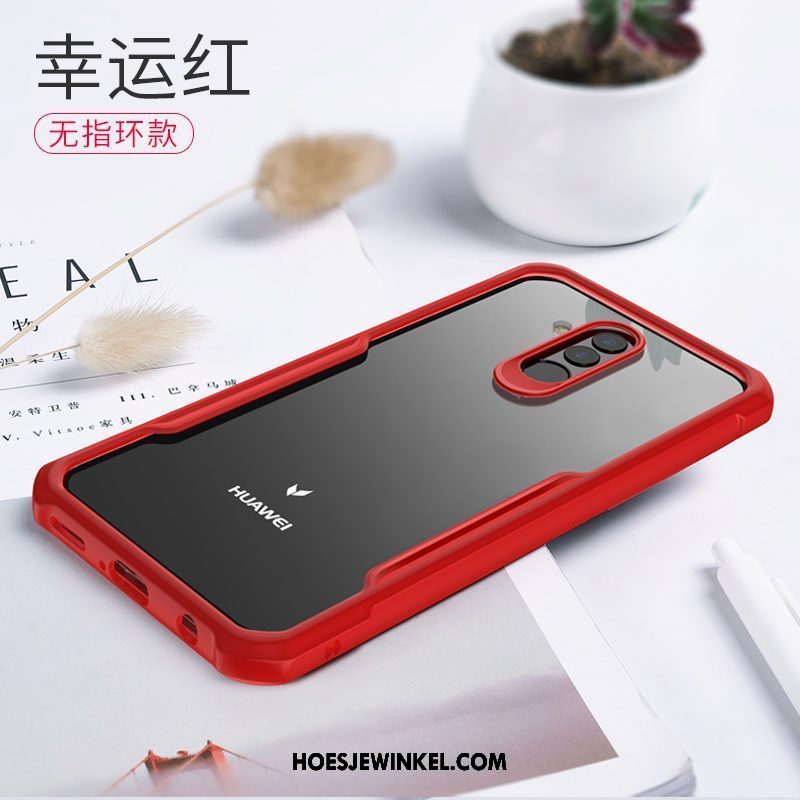 Huawei Mate 20 Lite Hoesje Schrobben Siliconen Doorzichtig, Huawei Mate 20 Lite Hoesje Bescherming Trendy Merk
