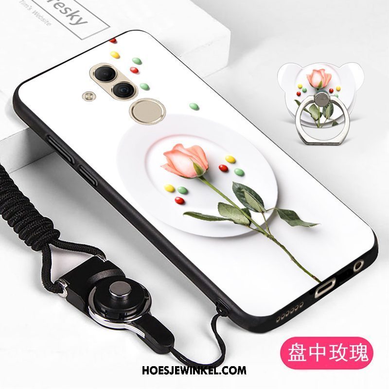 Huawei Mate 20 Lite Hoesje Spotprent Hanger Super Schattig, Huawei Mate 20 Lite Hoesje Bescherming Anti-fall