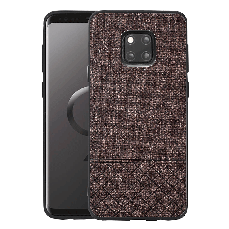 Huawei Mate 20 Pro Hoesje Bescherming Anti-fall Roze, Huawei Mate 20 Pro Hoesje Leren Etui Mobiele Telefoon