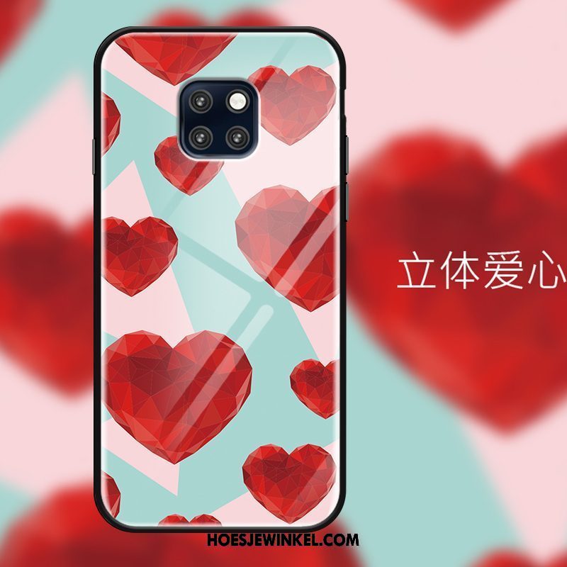 Huawei Mate 20 Pro Hoesje Bescherming Mobiele Telefoon Glas, Huawei Mate 20 Pro Hoesje Luxe Liefde