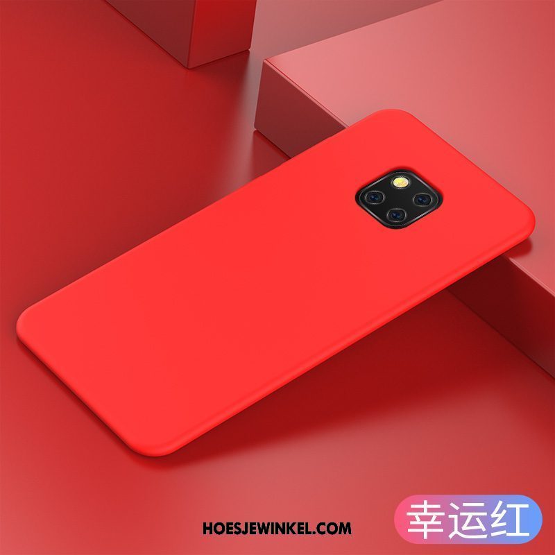 Huawei Mate 20 Pro Hoesje Dun Mobiele Telefoon Eenvoudige, Huawei Mate 20 Pro Hoesje Siliconen Roze
