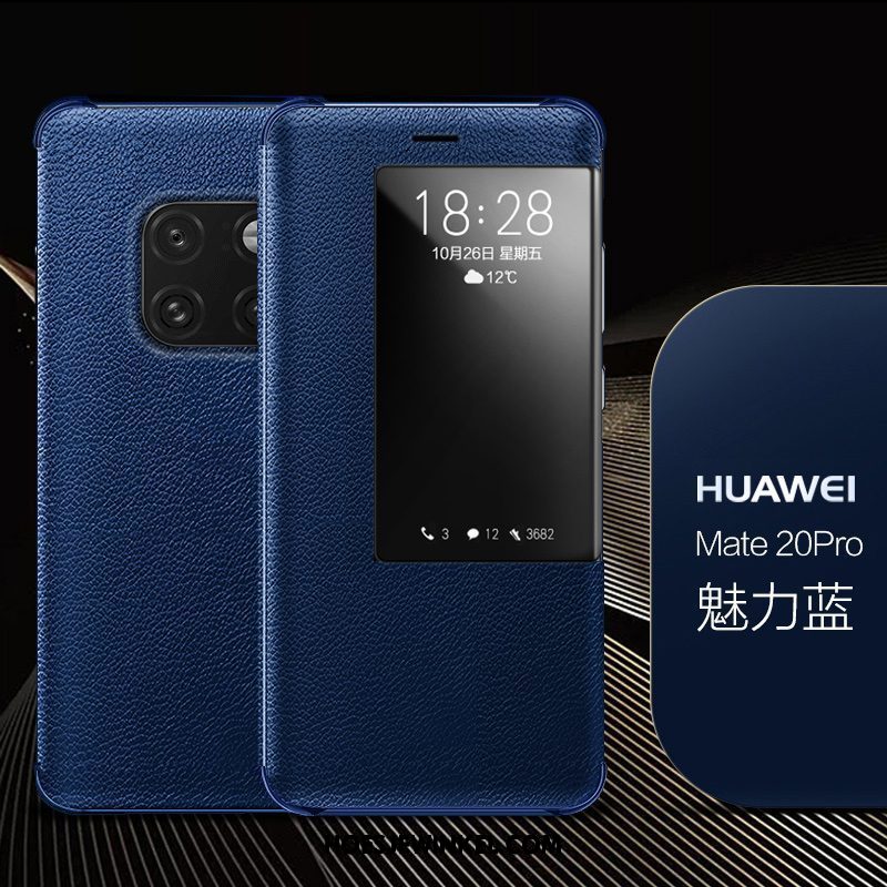 Huawei Mate 20 Pro Hoesje Folio Persoonlijk Anti-fall, Huawei Mate 20 Pro Hoesje All Inclusive Bescherming