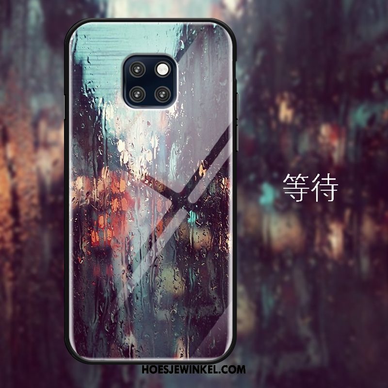 Huawei Mate 20 Pro Hoesje Gehard Glas Mobiele Telefoon Trend, Huawei Mate 20 Pro Hoesje Wind All Inclusive