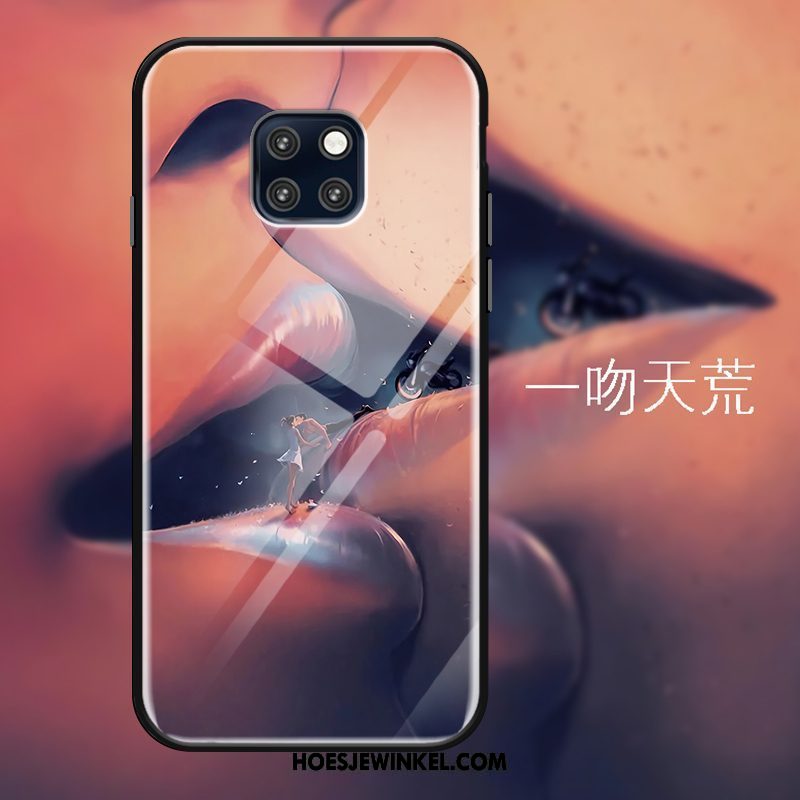 Huawei Mate 20 Pro Hoesje Gehard Glas Mobiele Telefoon Trend, Huawei Mate 20 Pro Hoesje Wind All Inclusive