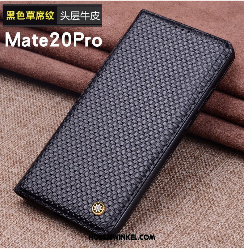 Huawei Mate 20 Pro Hoesje Grote Mobiele Telefoon Zwart, Huawei Mate 20 Pro Hoesje Bescherming Hoes Braun