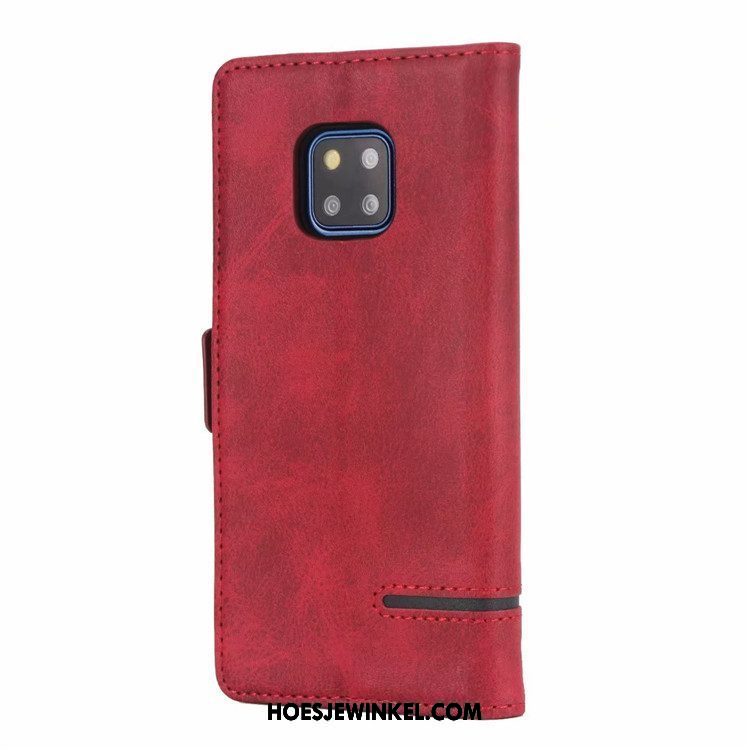 Huawei Mate 20 Pro Hoesje Portemonnee Kaart Eenvoudige, Huawei Mate 20 Pro Hoesje Folio Anti-fall