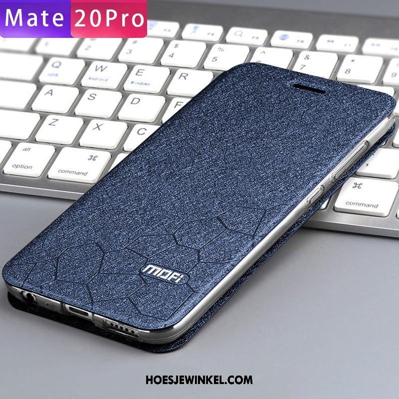 Huawei Mate 20 Pro Hoesje Trendy Merk Mobiele Telefoon Anti-fall, Huawei Mate 20 Pro Hoesje Leren Etui All Inclusive