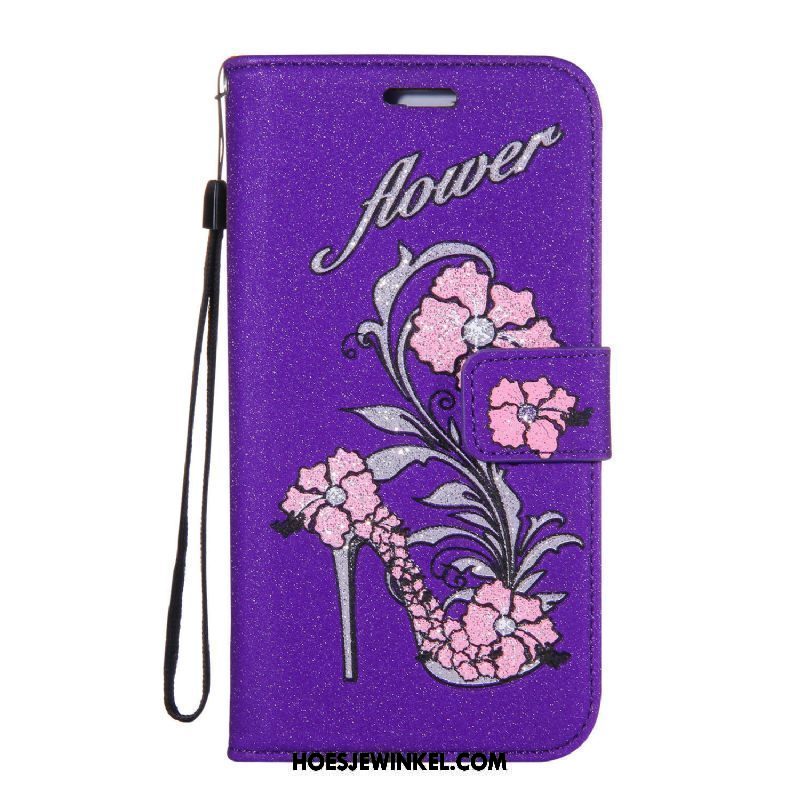 Huawei Mate 20 Rs Hoesje Blauw Met Strass Mobiele Telefoon, Huawei Mate 20 Rs Hoesje Roze Kaart