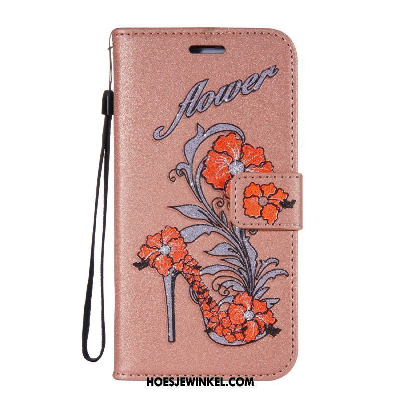 Huawei Mate 20 Rs Hoesje Blauw Met Strass Mobiele Telefoon, Huawei Mate 20 Rs Hoesje Roze Kaart