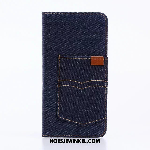 Huawei Mate 20 Rs Hoesje Denim Bescherming Mobiele Telefoon, Huawei Mate 20 Rs Hoesje Hoes Leren Etui