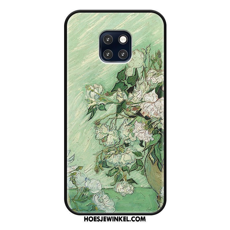 Huawei Mate 20 Rs Hoesje Hoge Trend Olieverfschilderij, Huawei Mate 20 Rs Hoesje Mobiele Telefoon Mode Beige Farbe