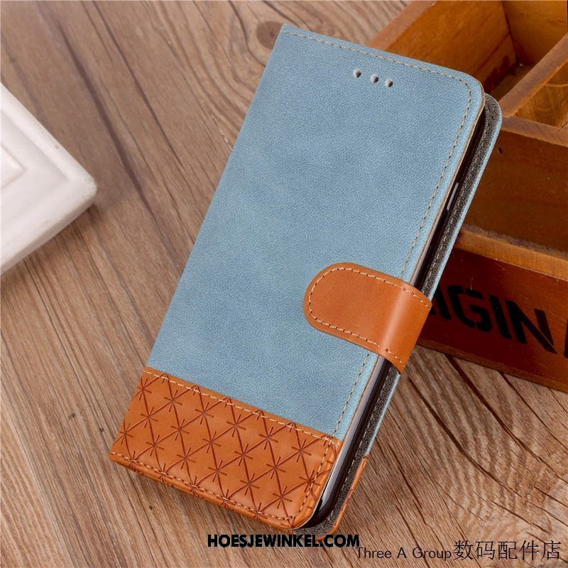 Huawei Mate 20 Rs Hoesje Mobiele Telefoon Blauw Folio, Huawei Mate 20 Rs Hoesje Hoes Portemonnee