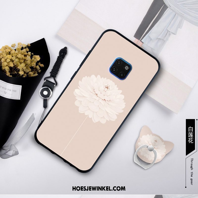 Huawei Mate 20 Rs Hoesje Persoonlijk Siliconen Wit, Huawei Mate 20 Rs Hoesje Kunst Hanger