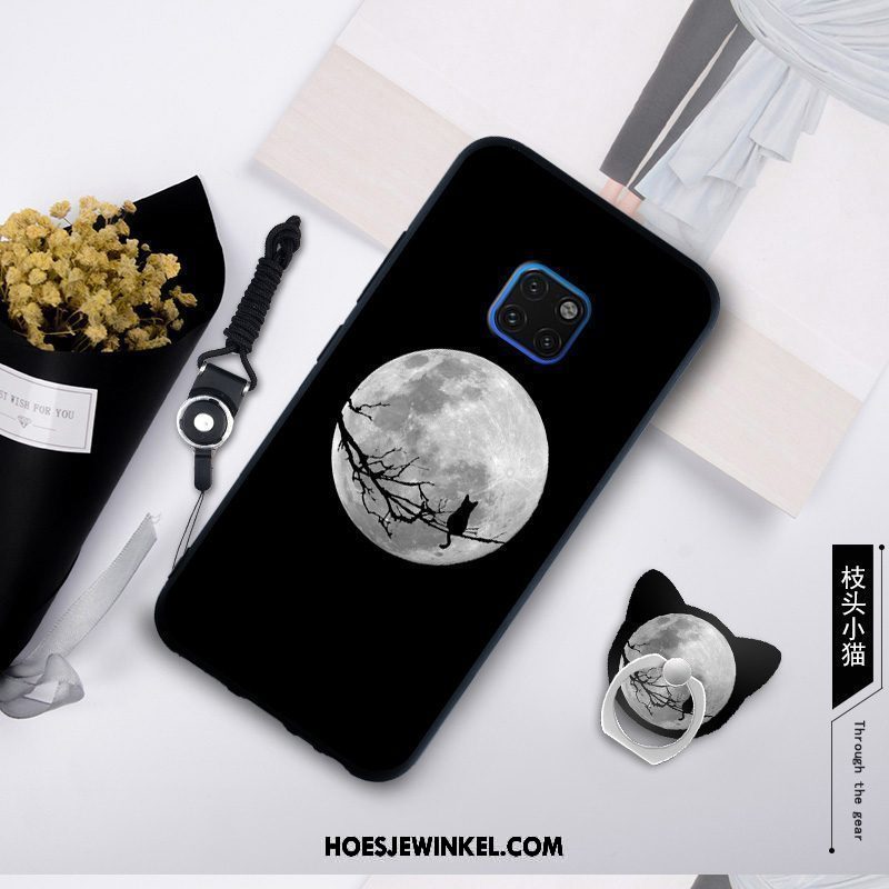 Huawei Mate 20 Rs Hoesje Persoonlijk Siliconen Wit, Huawei Mate 20 Rs Hoesje Kunst Hanger